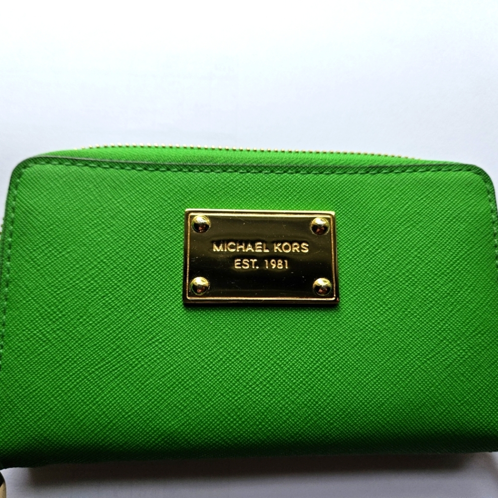 MICHAEL KORS jet set wristlet wallet EC - Picture 7 of 11